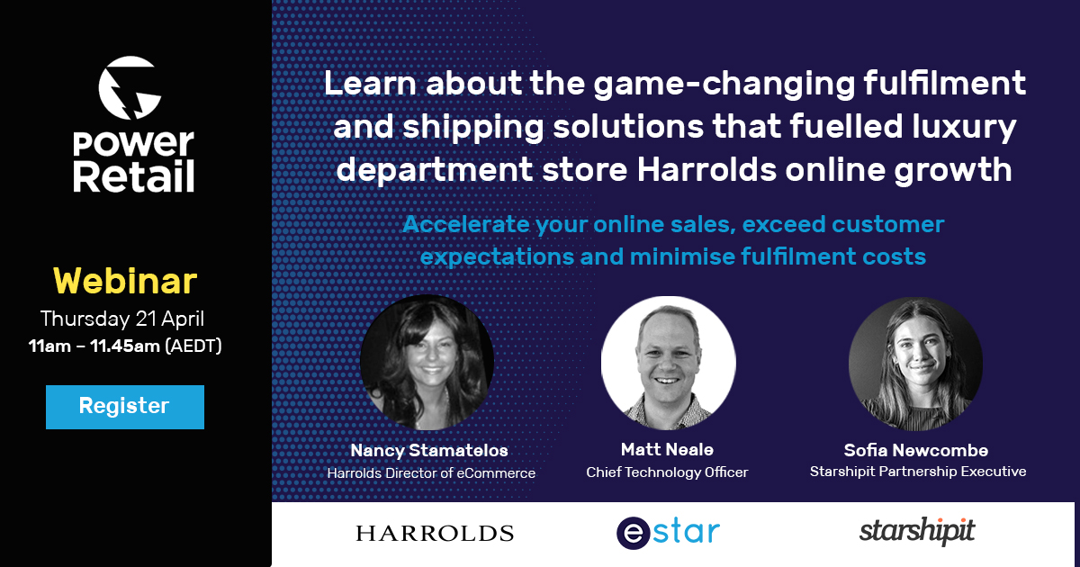 WEBINAR: Learn about the game-changing fulfilment and shipping solutions that fuelled luxury department store Harrolds online growth